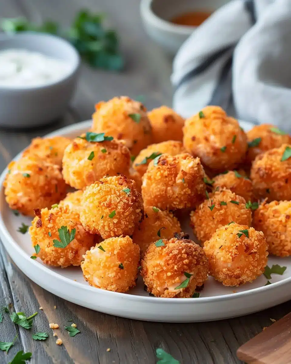 Crispy Bang Bang Salmon Bites