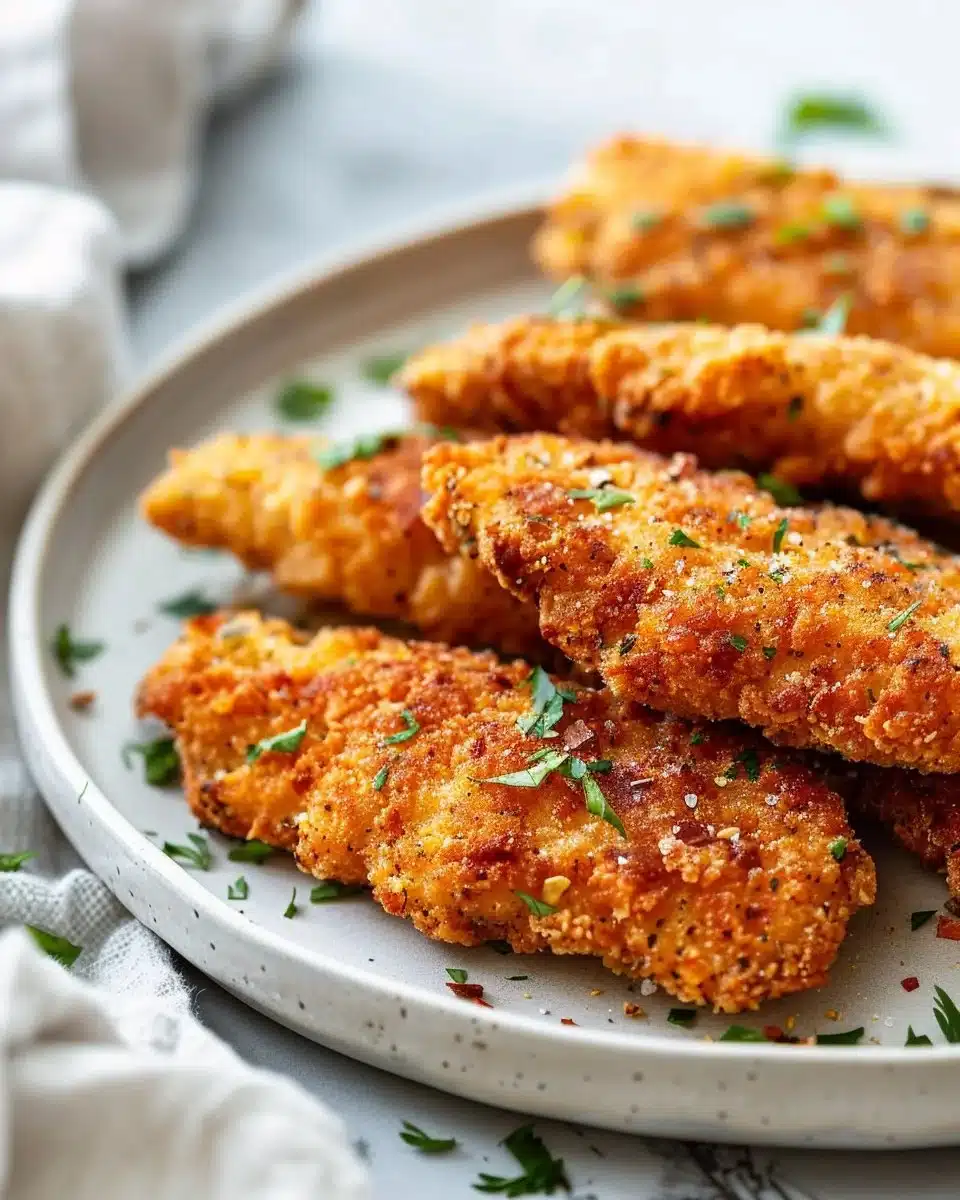 Homemade Baked Chicken Tenders