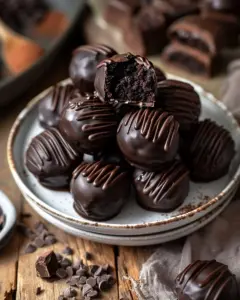 Homemade chocolate cake pops inspired by Starbucks recipe