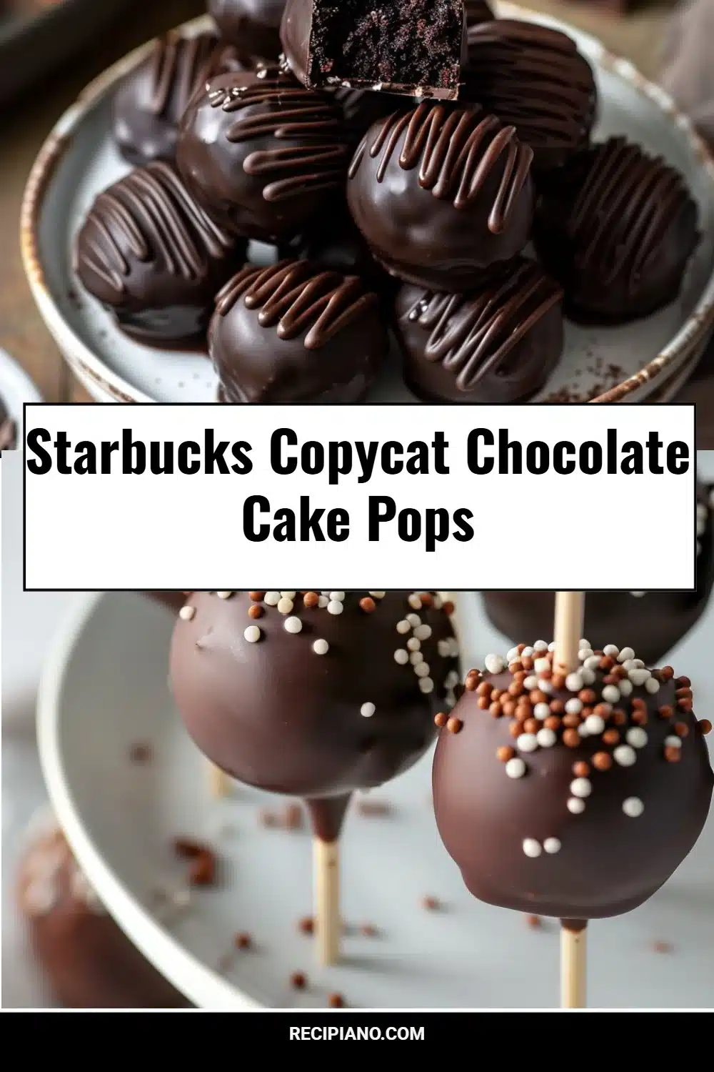 Starbucks Copycat Chocolate Cake Pops