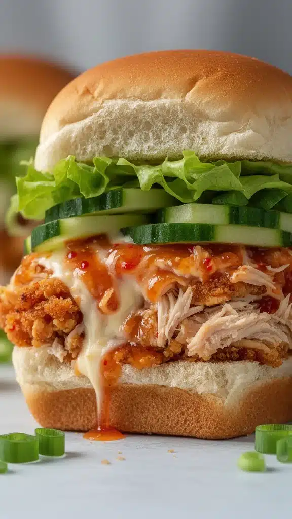 Bang Bang Chicken Sliders