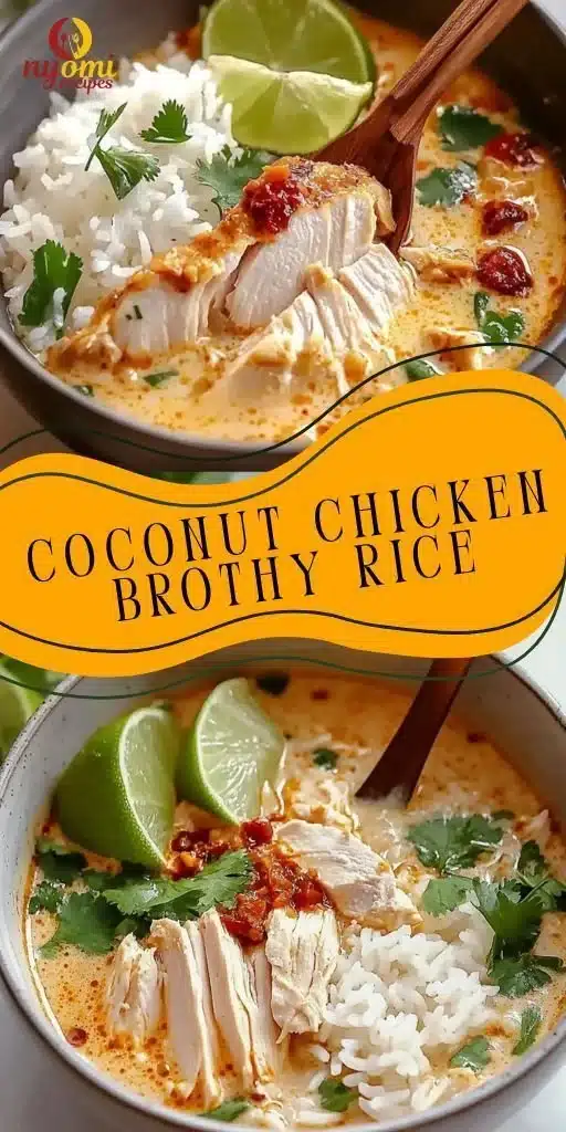 Coconut Chicken Brothy Rice: A Cozy One-Pot Delight!