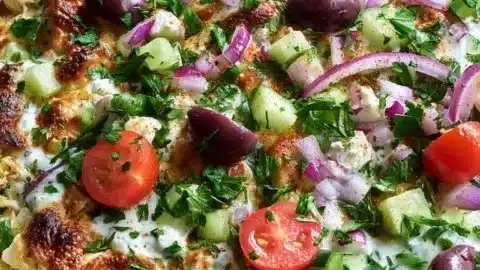 Dump-and-Bake Chicken Tzatziki Casserole