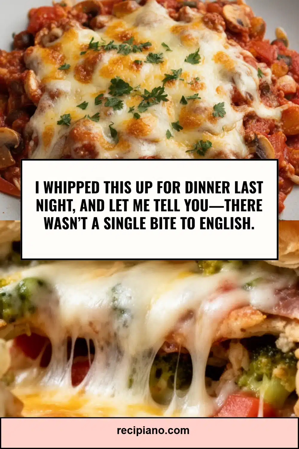 I whipped this up for dinner last night, and let me tell you—there wasn’t a single bite to English.