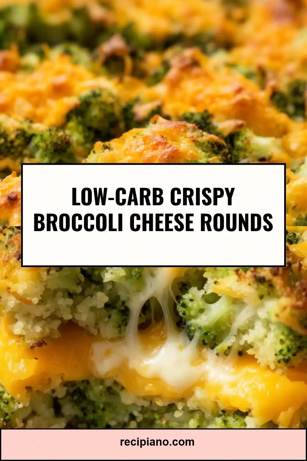 Low-Carb Crispy Broccoli Cheese Rounds