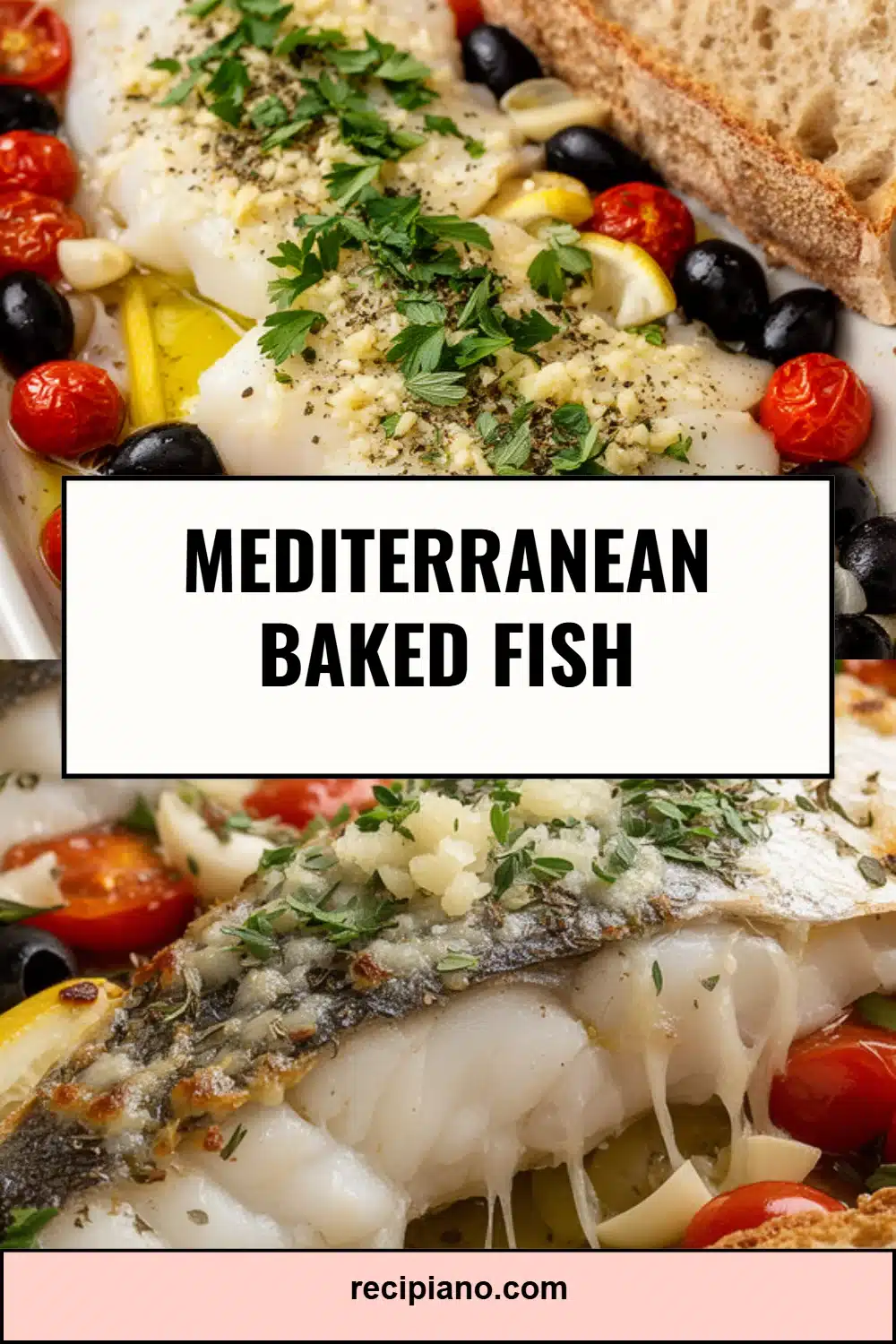 Mediterranean Baked Fish