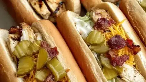 Delicious South Carolina Bird Dog Sandwiches served on a plate.