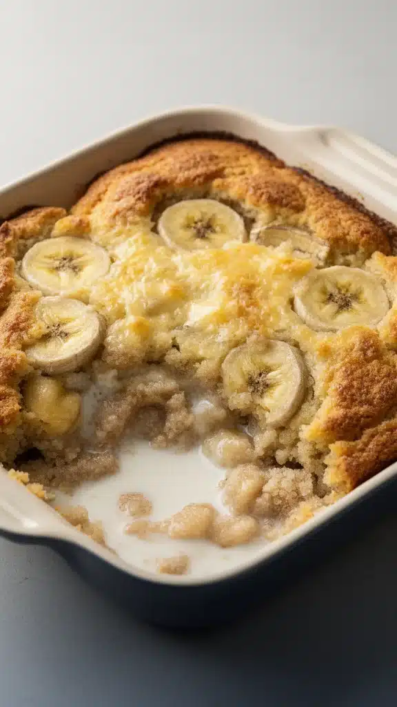 Southern Banana Cobbler