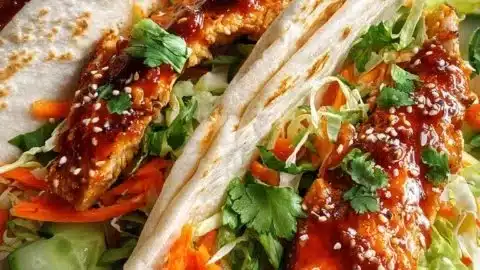 Sweet Chili Chicken Wraps